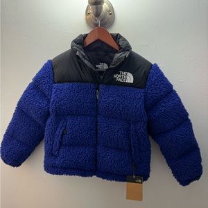 The Northface Kids  1996 NUPTSE Sherpa Coat 10Y (M)